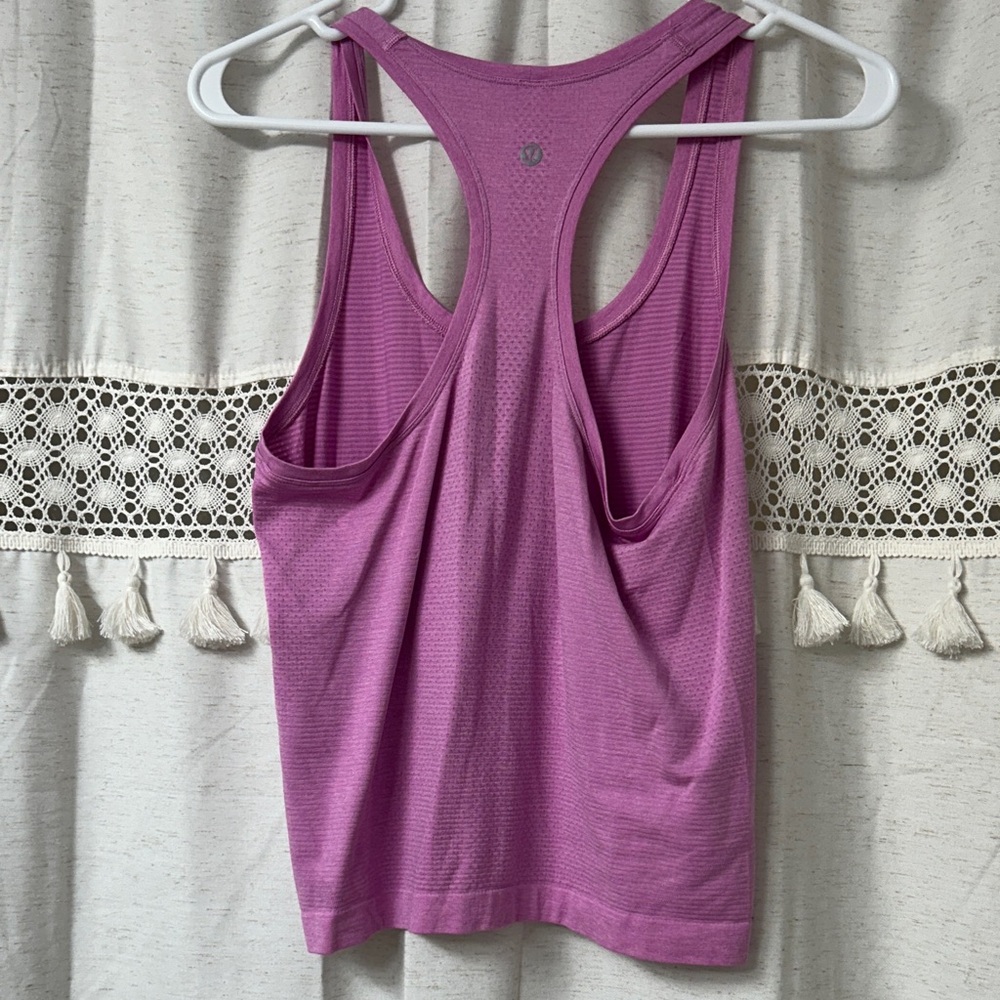 lululemon athletica Pink Racerback Tank Top - Picture 3 of 4